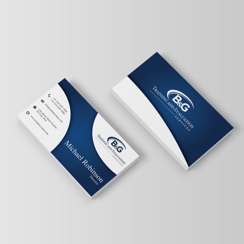Business card for training company