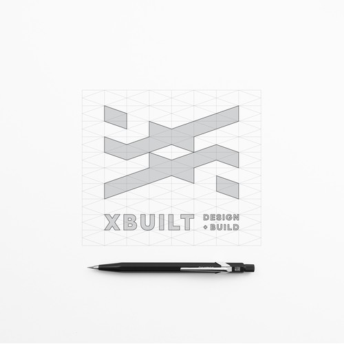 Tasteful and Professional new Architecture Firm Logo for XBUILT design + build