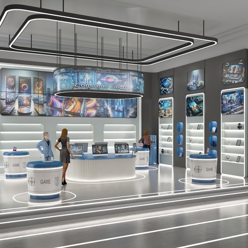  3D Shopping Retail Store