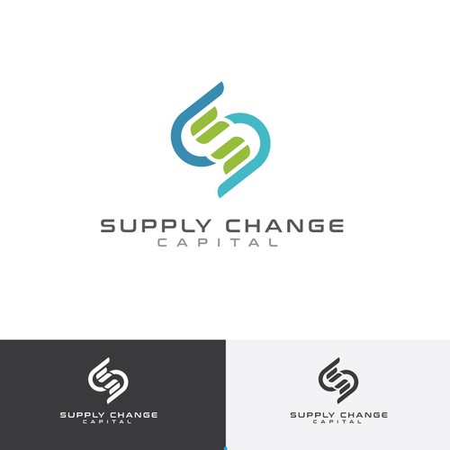 The concept of Supply Change Capital logo design