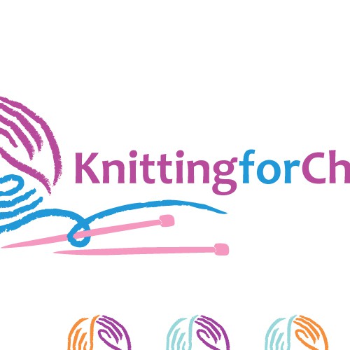 Logo Design for Popular Knitting Website