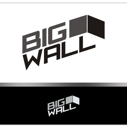 Create an original logo for Big Wall, a company mixing Art and Technology