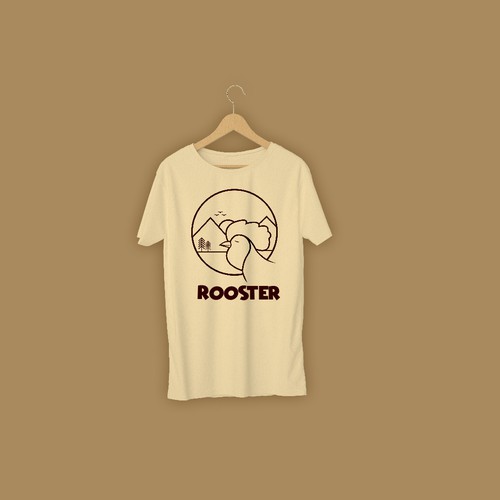 Simple tshirt design for Rooster