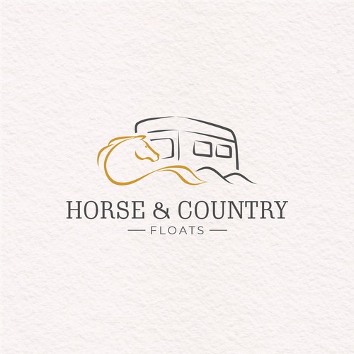 horse hills and float logo