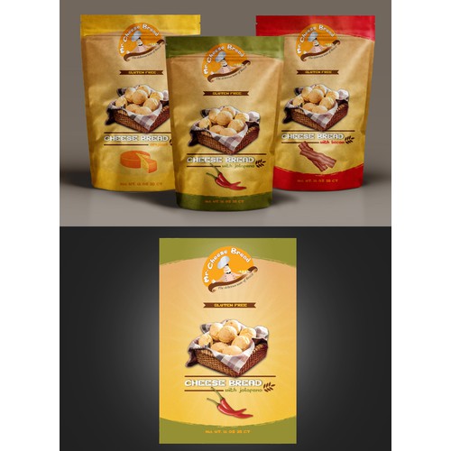 Create eye-catching design for Mr.Cheese bread- a Brazilian company!