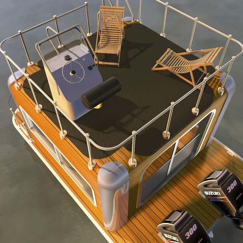 Small House Boat Concept