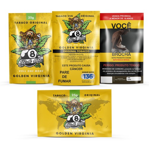 Brazilian Tobacco Roll packaging
