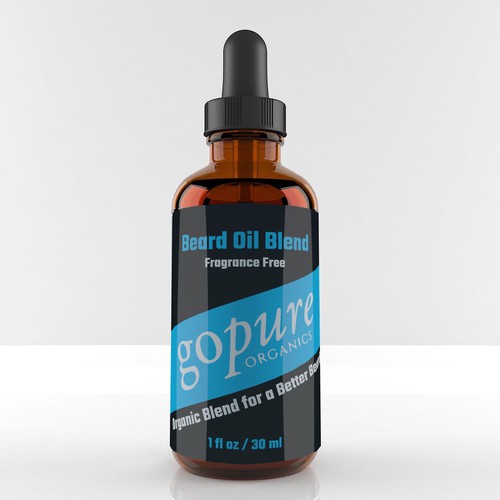Create a High End Label for an All Natural Beard Oil!