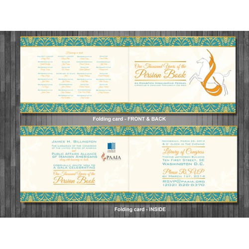 Looking for Creative Designers to design a unique gala invitation