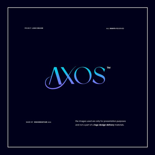 Axos Logo design