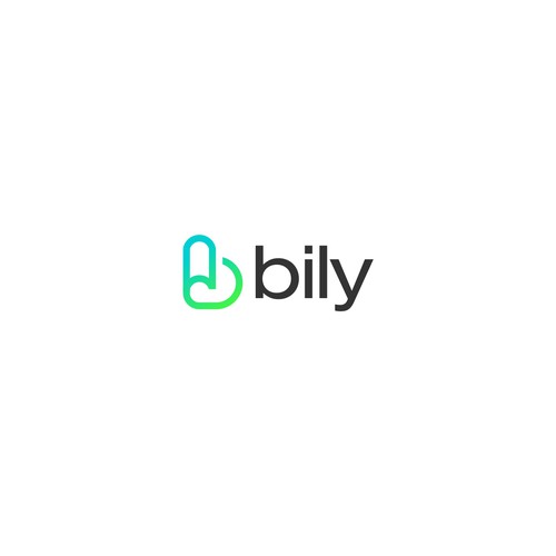 Design a modern, minimalist logo for Bily, an innovative e-invoicing & fintech platform