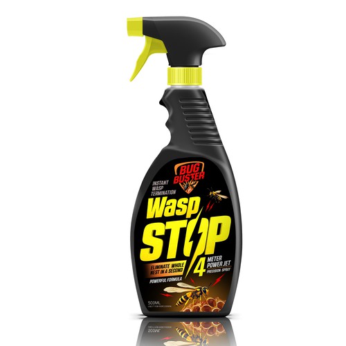 Wasp spray design 