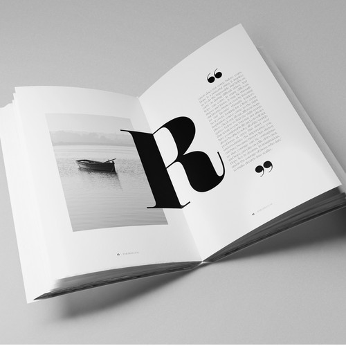 Book interior layout