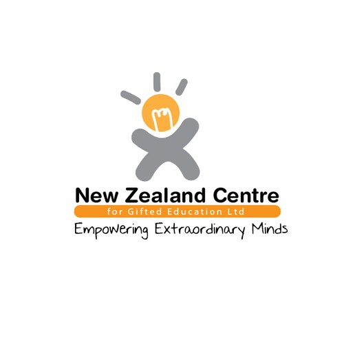 Wow New Zealand with an innovative logo for the first ever New ZealandCentre for Gifted Education