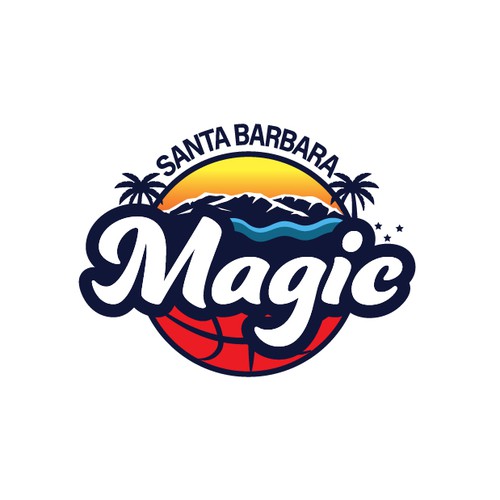Logo concept for youth basketball club program