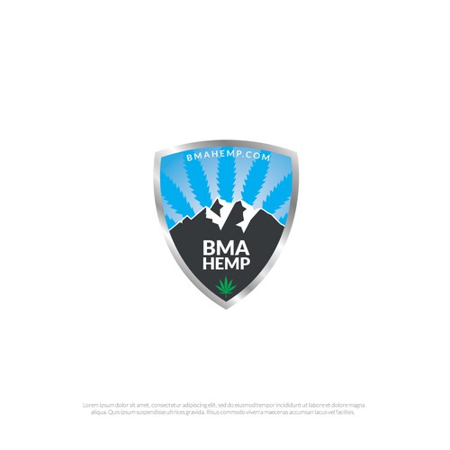 Logo for hemp farm start up
