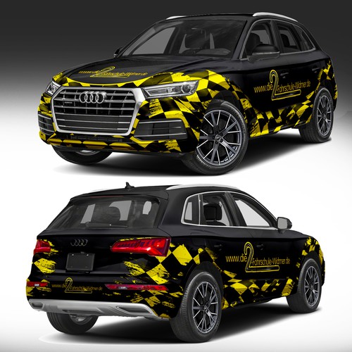 SUV Wrap Design