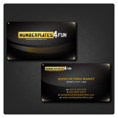 VROOM VROOM! Personalised Number Plates