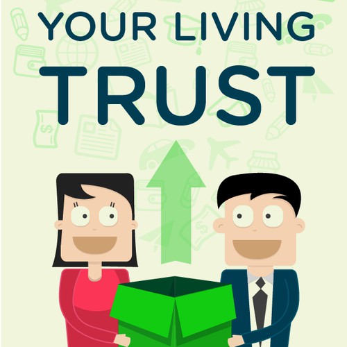 Law Firm Infographic Explaining Living Trusts