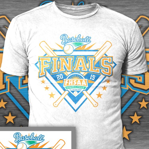 T-shirt Design Concept for Sport Championship