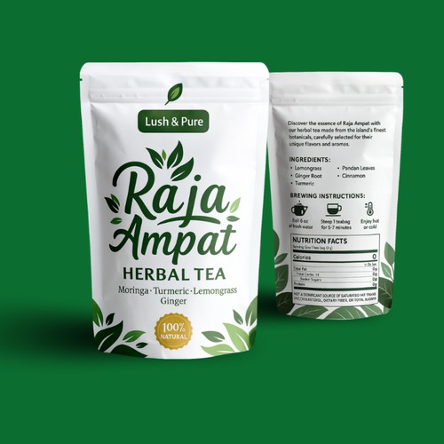 Raja Ampat Herbal Tea – Product Packaging Design