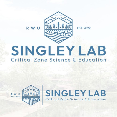 Environmental research lab logo design