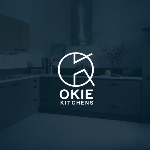 Logo design concept for okai kitchen