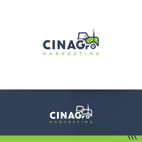 Logo concept for Cinagro Harvesting