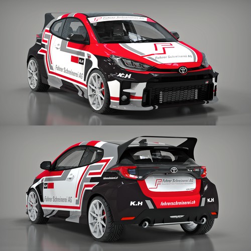 Toyota Yaris GR Rally Design
