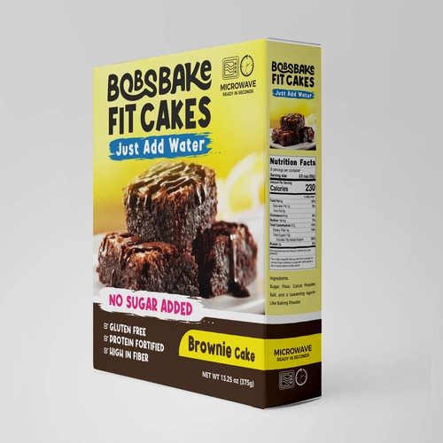 Design a Box Microwaveable Cake