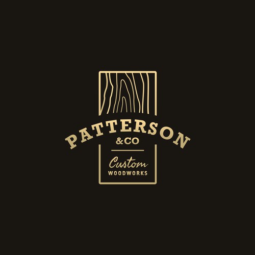 Custom woodworks logo