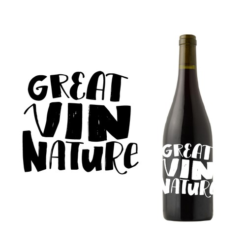 Création d'une étiquette pour un Vin Nature