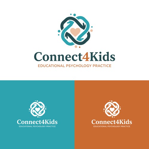 Connect4Kids Logo Design