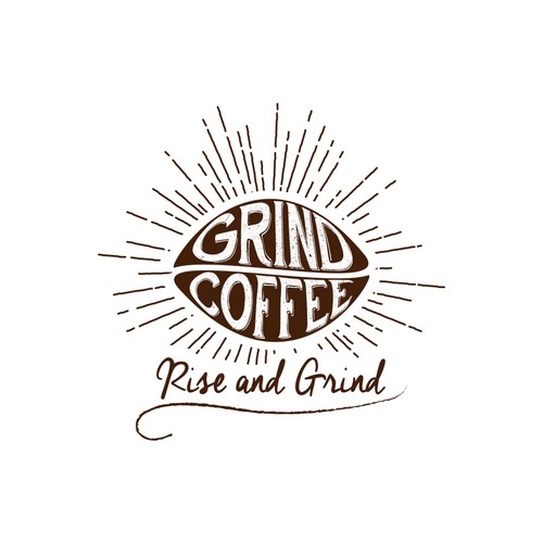 Use your original creativity to create a logo for Grind Coffee from scratch