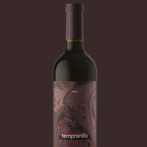 Bold, Clean Label Design for a Winery