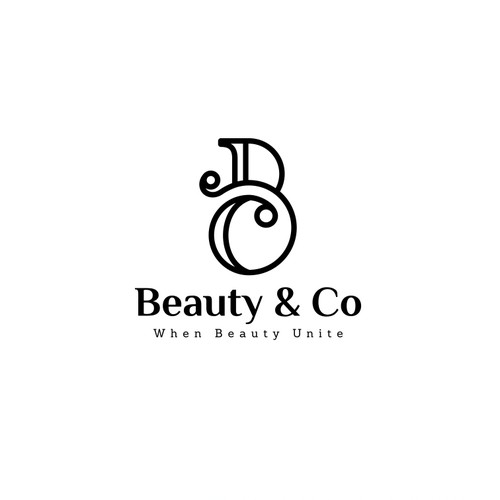 Monogram logo concept for Beauty Treatment