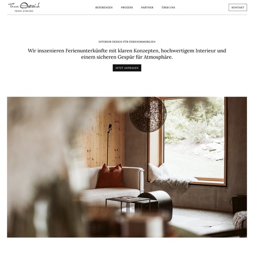 Website for Tina Oestreich