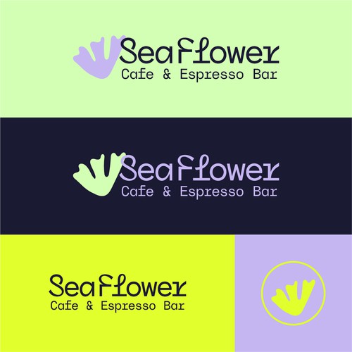 Logo Design | Sea Flower Cafe & Espresso Bar