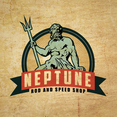 logo for Neptune Rod and Speed Shop