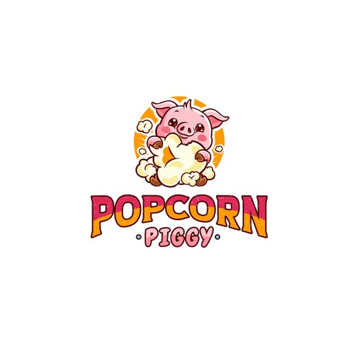 logo for a carnival popcorn store