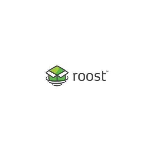 Logo design for roost