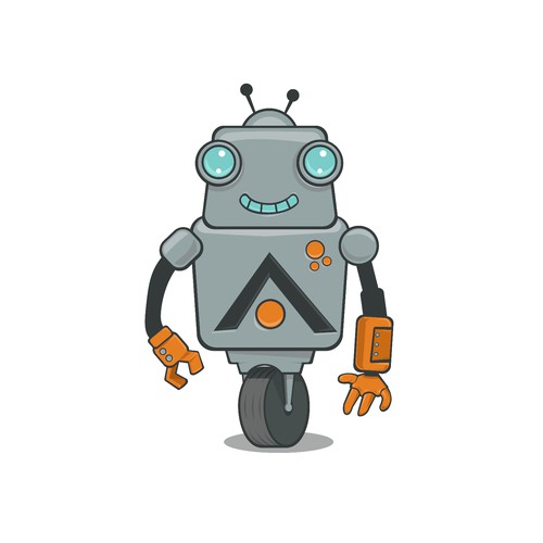 Robot illustration for ASIMOV