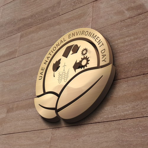 Emblem for "UAE National Environment Day"