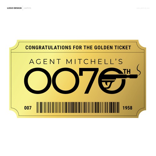 A Golden ticket Design 