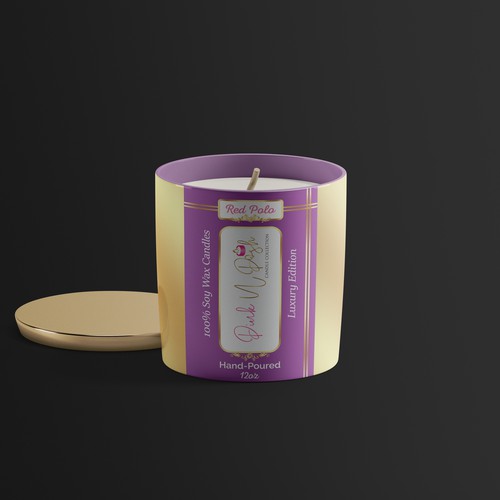 Candle Label design