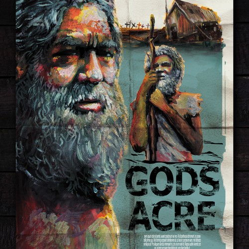 Gods Acre  POSTER- short film about native american man and climate change