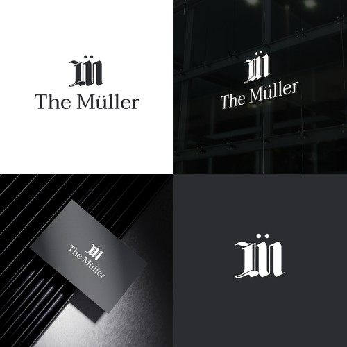 Modern logo concept for residential development company