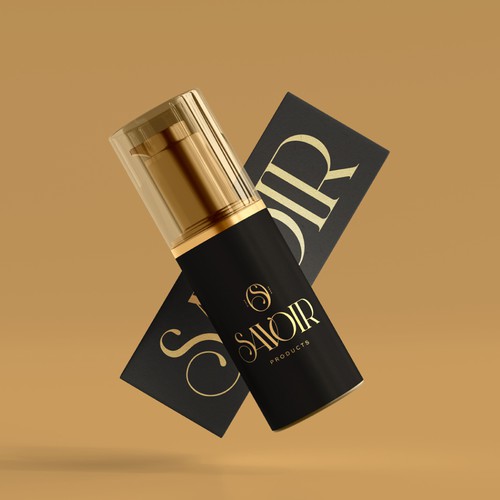 Luxurious logo for skin care company