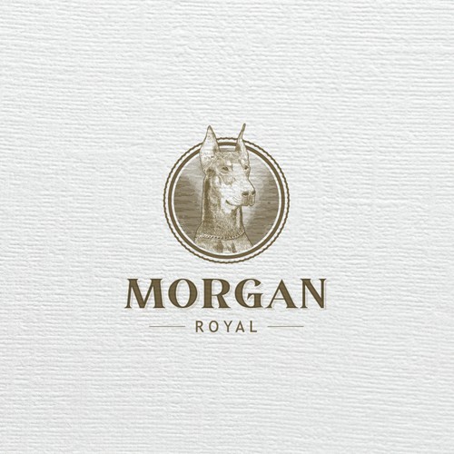 Diseño logo Morgan Royal