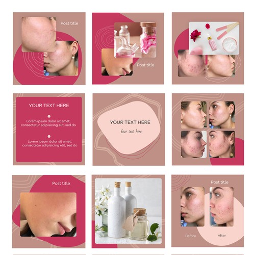 Instagram puzzle design